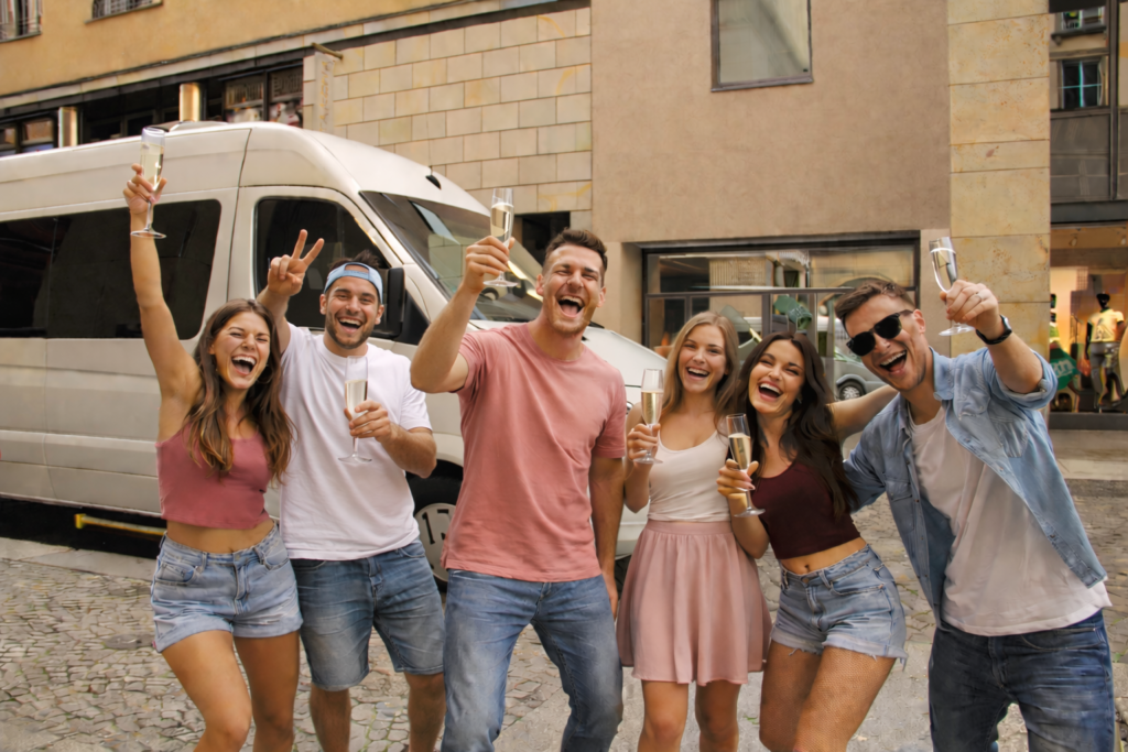 Limobus als Partybus